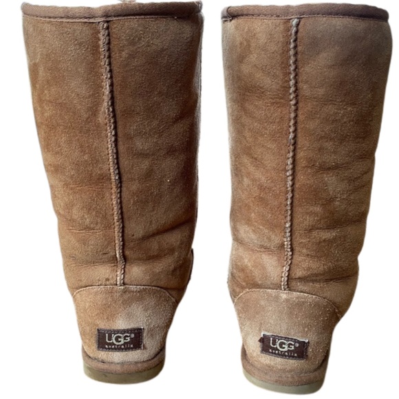 Tan Classic Tall UGG Boots — Size W8 - Picture 2 of 13